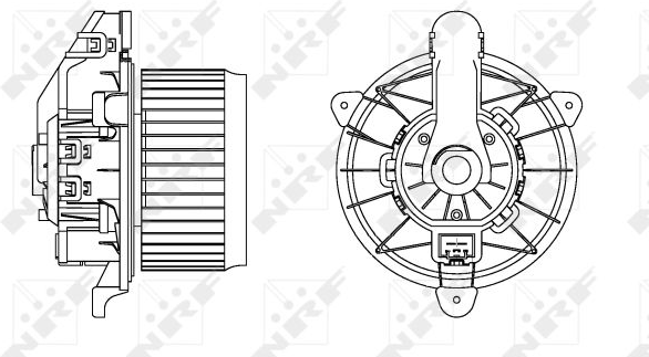 dmuchawa Ford B Max Transit 2014-2017 1811783