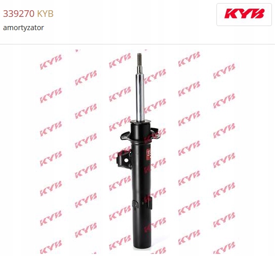 amortyzatory przód BMW 3 E90 E91 KYB kpl OE