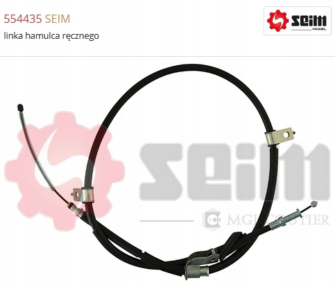 linka hamulca SUBARU FORESTER SF SG komplet