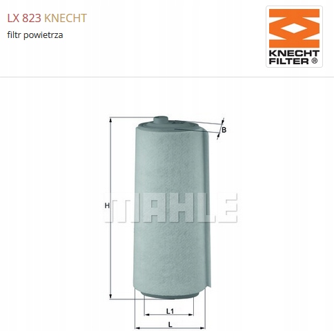 komplet filtrów BMW 118d 122KM E81 E82 E87 KNECHT