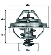 termostat BMW 3 E36 318 tds Compact Touring OE