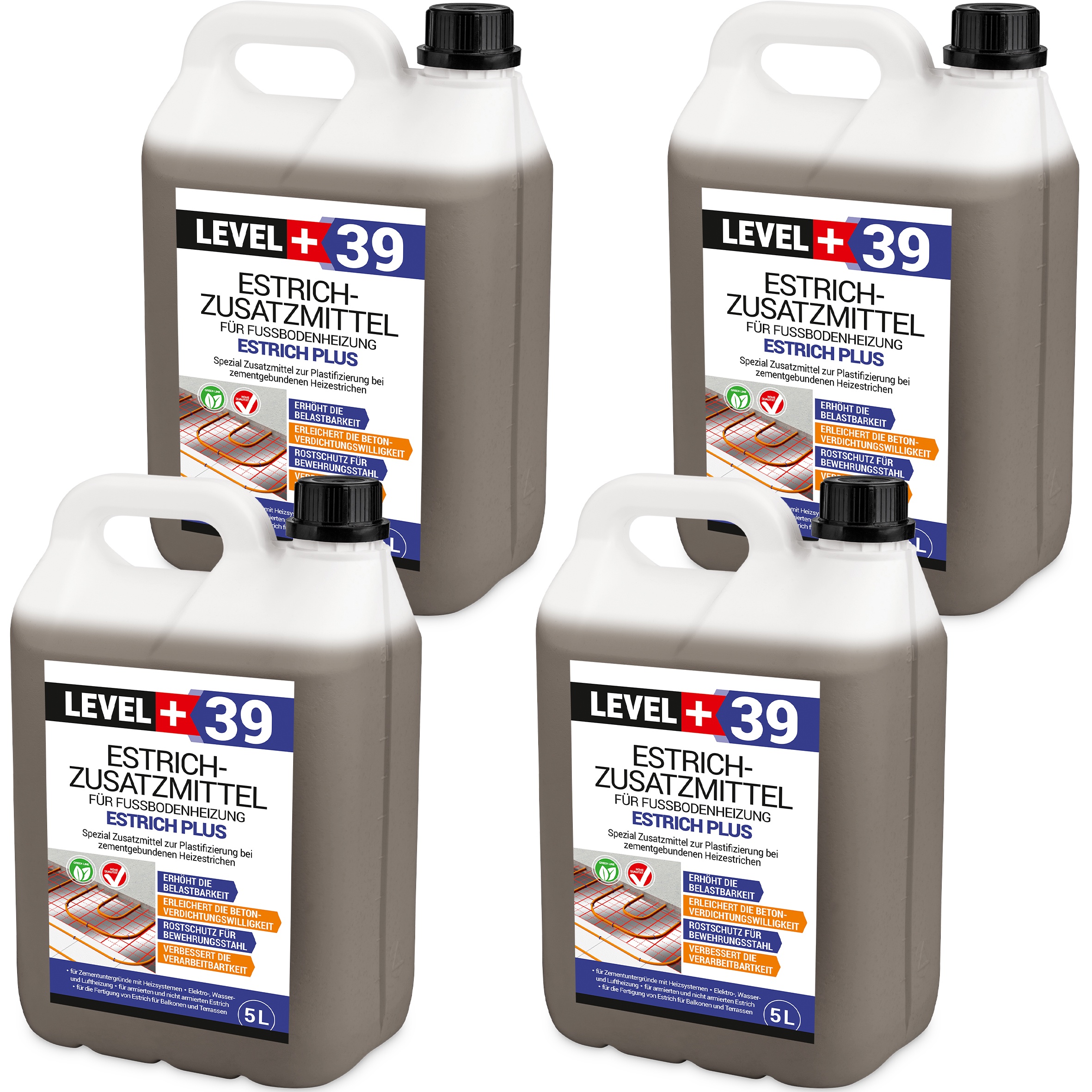 Plastyfikator do Jastrychów 20L do Betonu Level+39