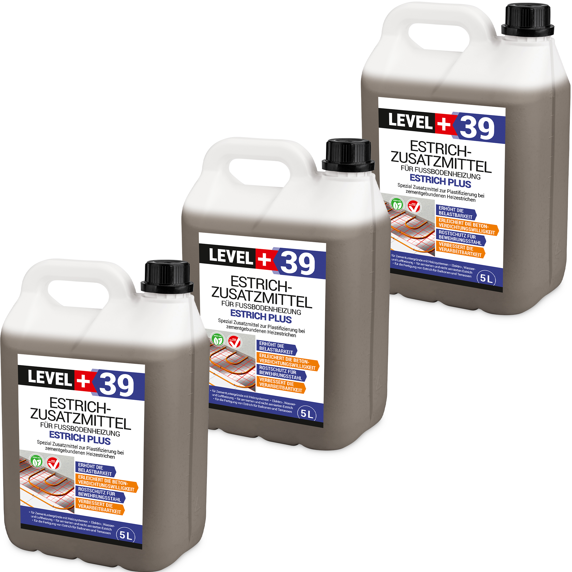 Plastyfikator do Jastrychów 15L do Betonu Level+39