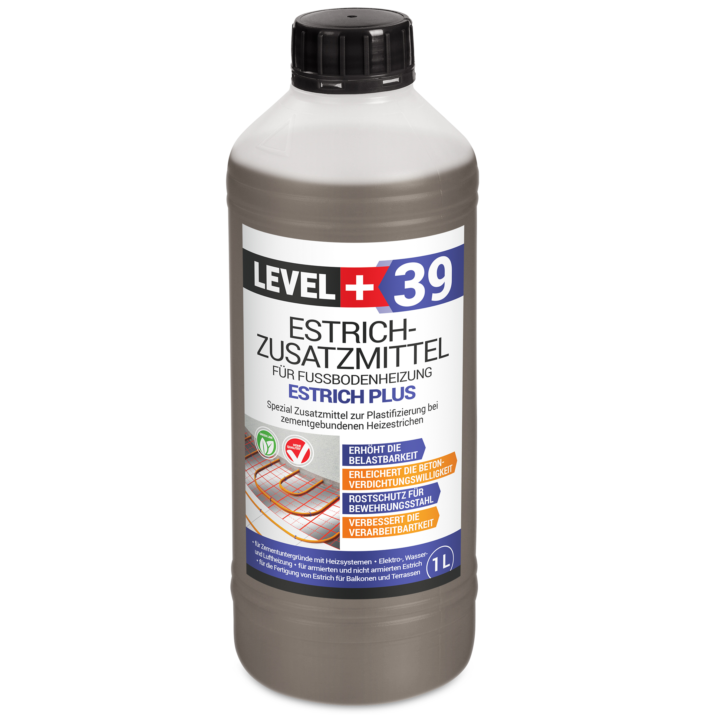 Plastyfikator do Jastrychów 1L do Betonu Level+39