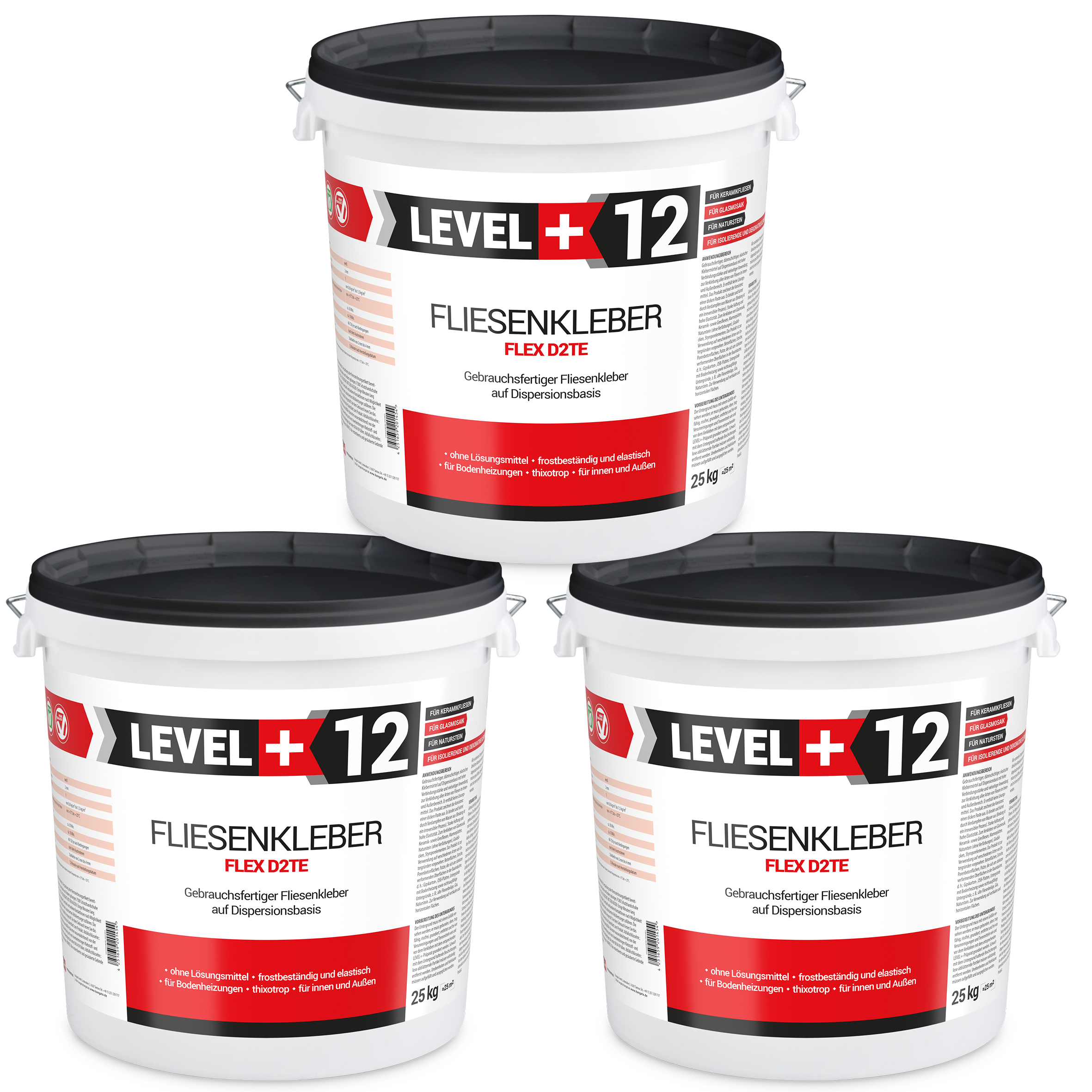 Gotowy Klej do Płytek 75kg Biały Flex Level+12