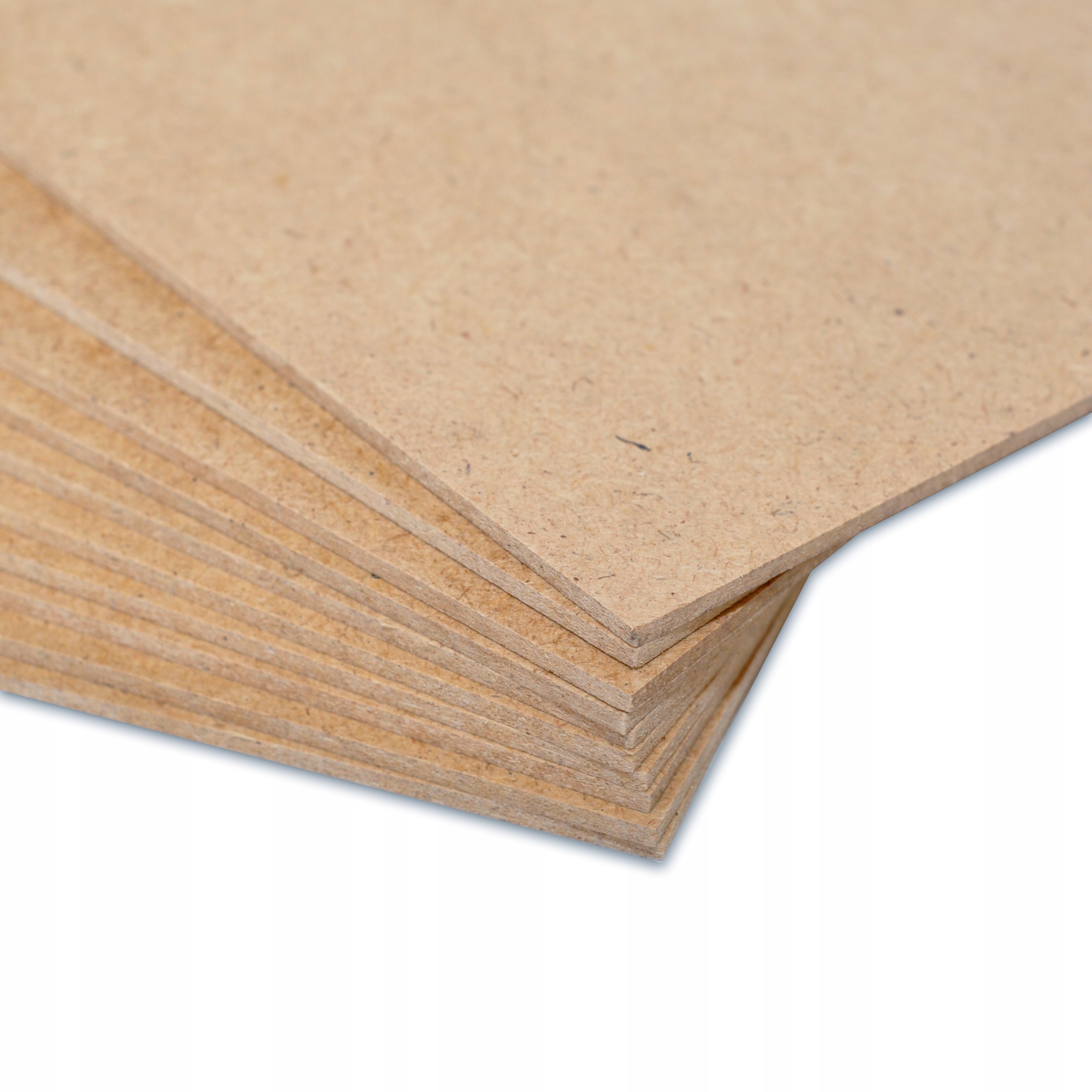 Płyta MDF do cięć laserem 210 x 148 x 3mm A5 x 10