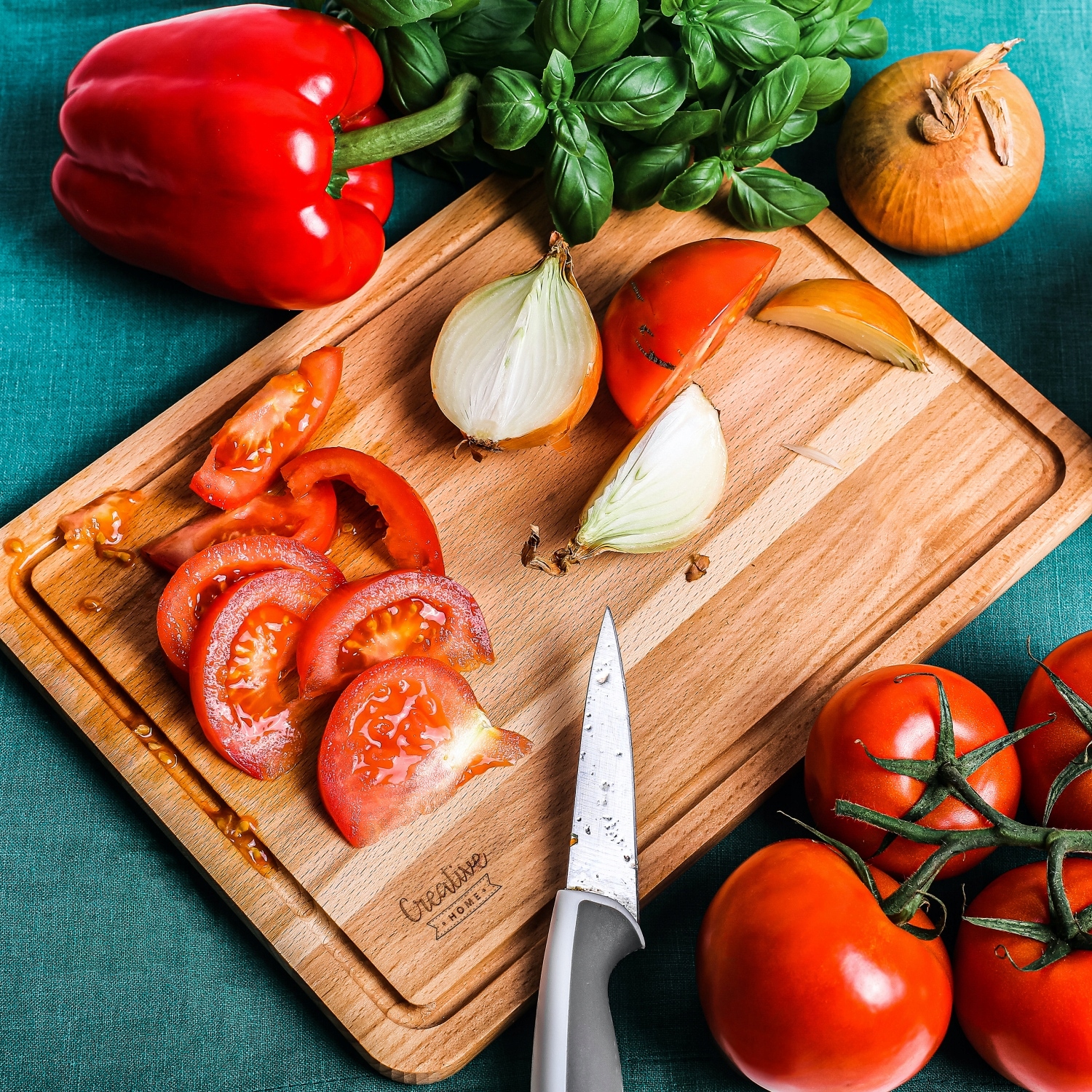 Deska do krojenia drewniana 30,5 x 22,5 cm