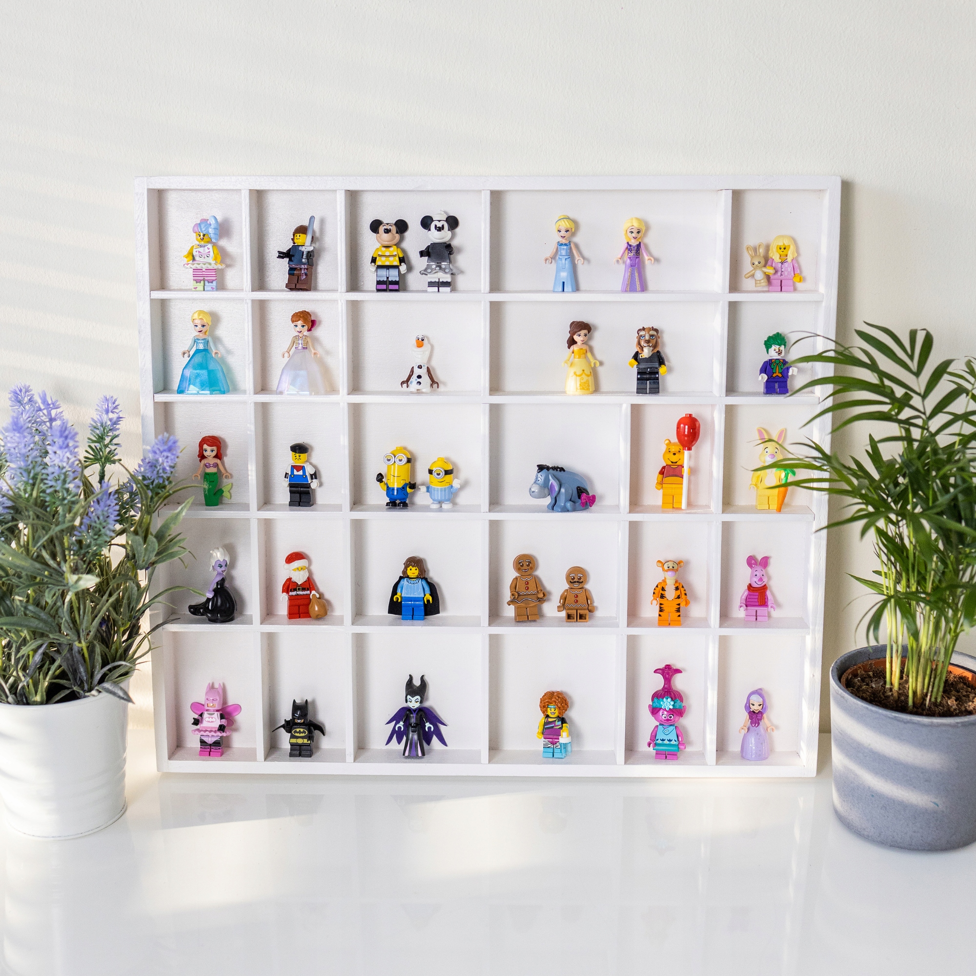 Półka na drobiazgi organizer drewniany 44,5x40x3cm