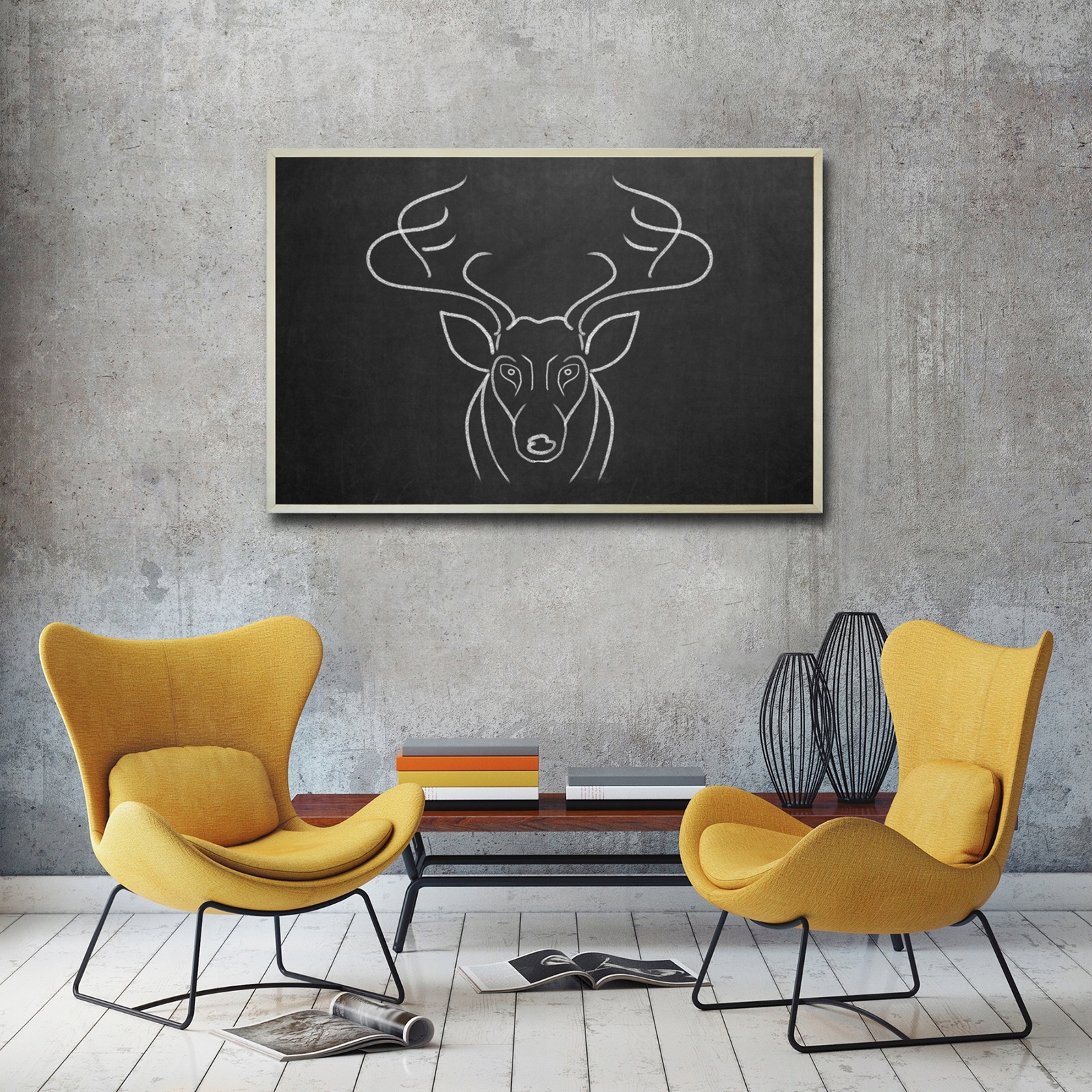 Tablica kredowa czarna 80x60 cm do rysowania