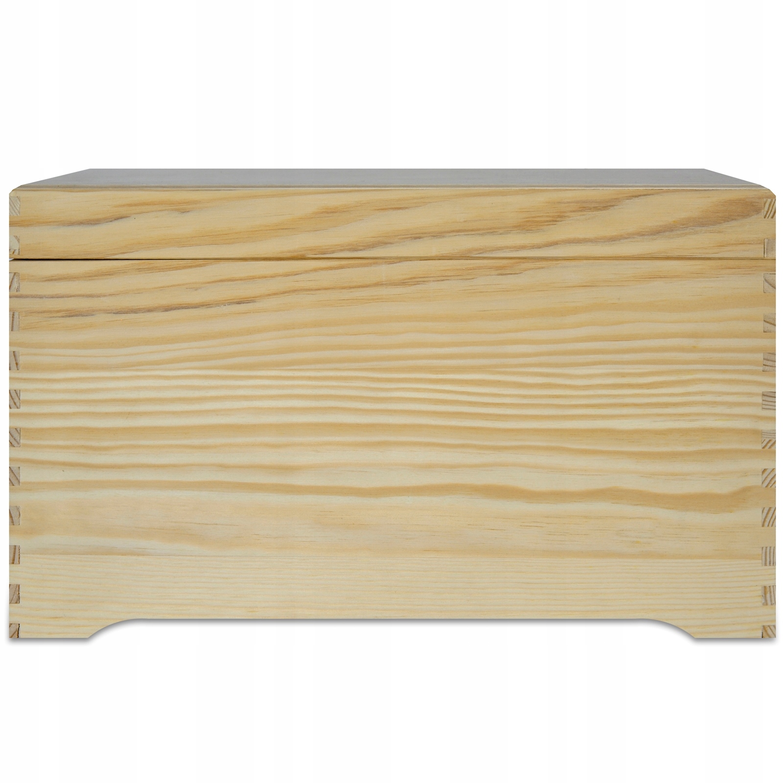 XXL Kufer pudełko drewniane decoupage 40x30,5x24cm