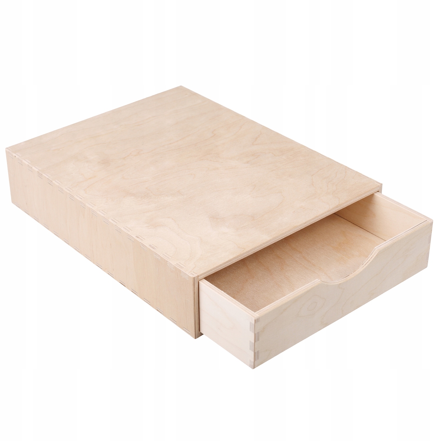 Mini komoda drewniana organizer biurko 1 szuflada