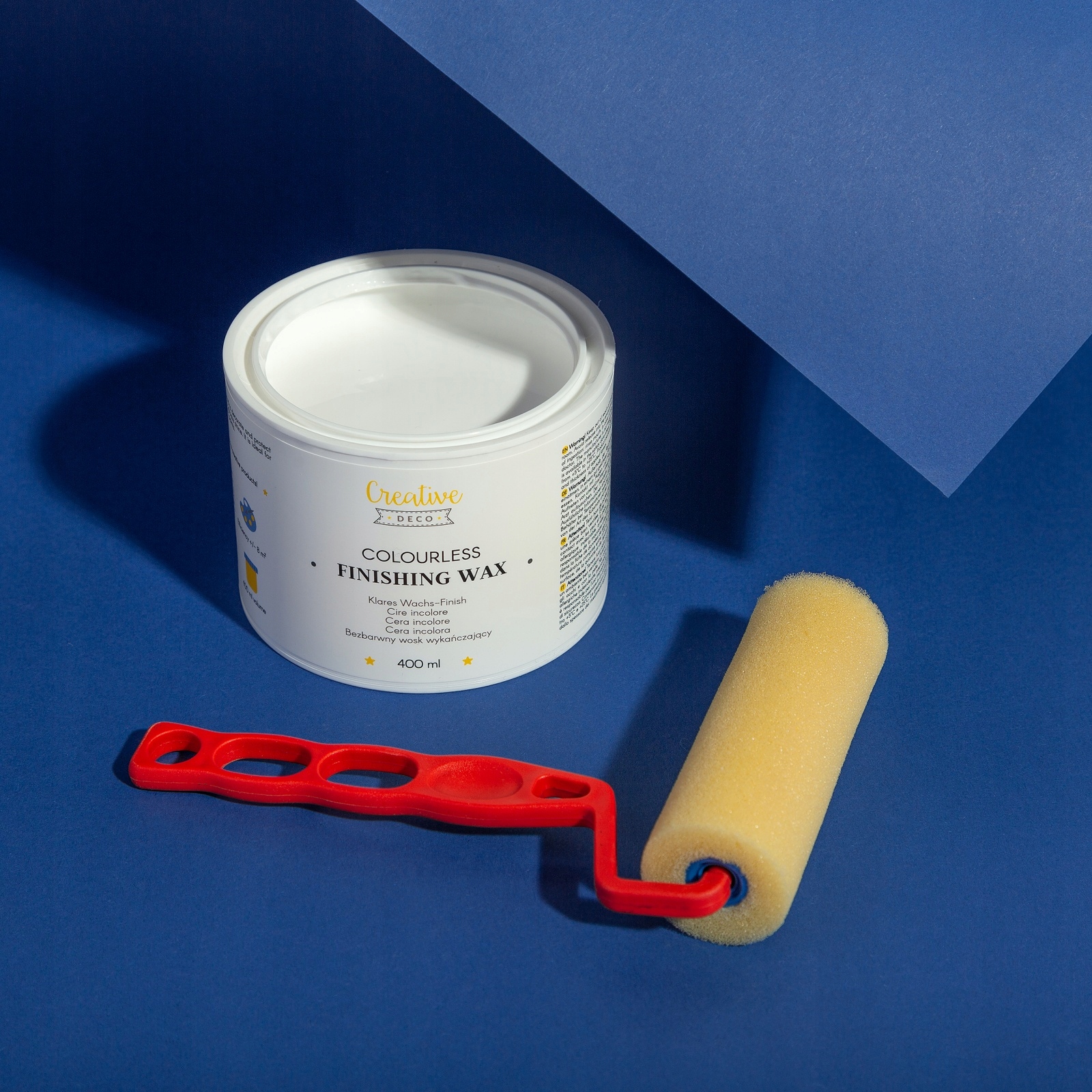 Wosk do mebli drewna bezbarwny 400 ml
