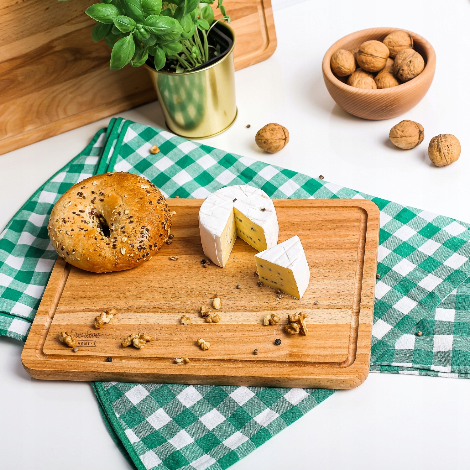 Deska do krojenia drewniana 30,5 x 22,5 cm