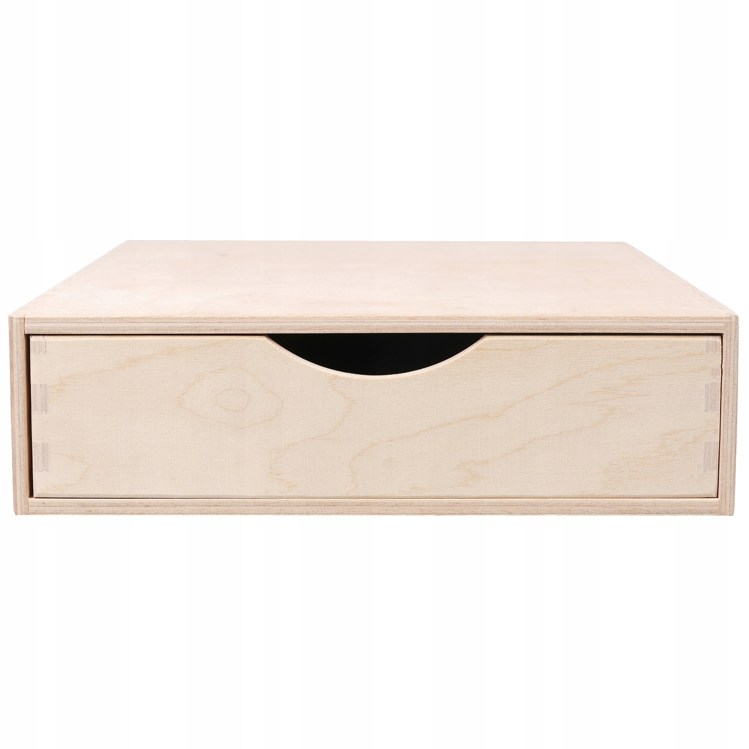 Mini komoda drewniana organizer biurko 1 szuflada