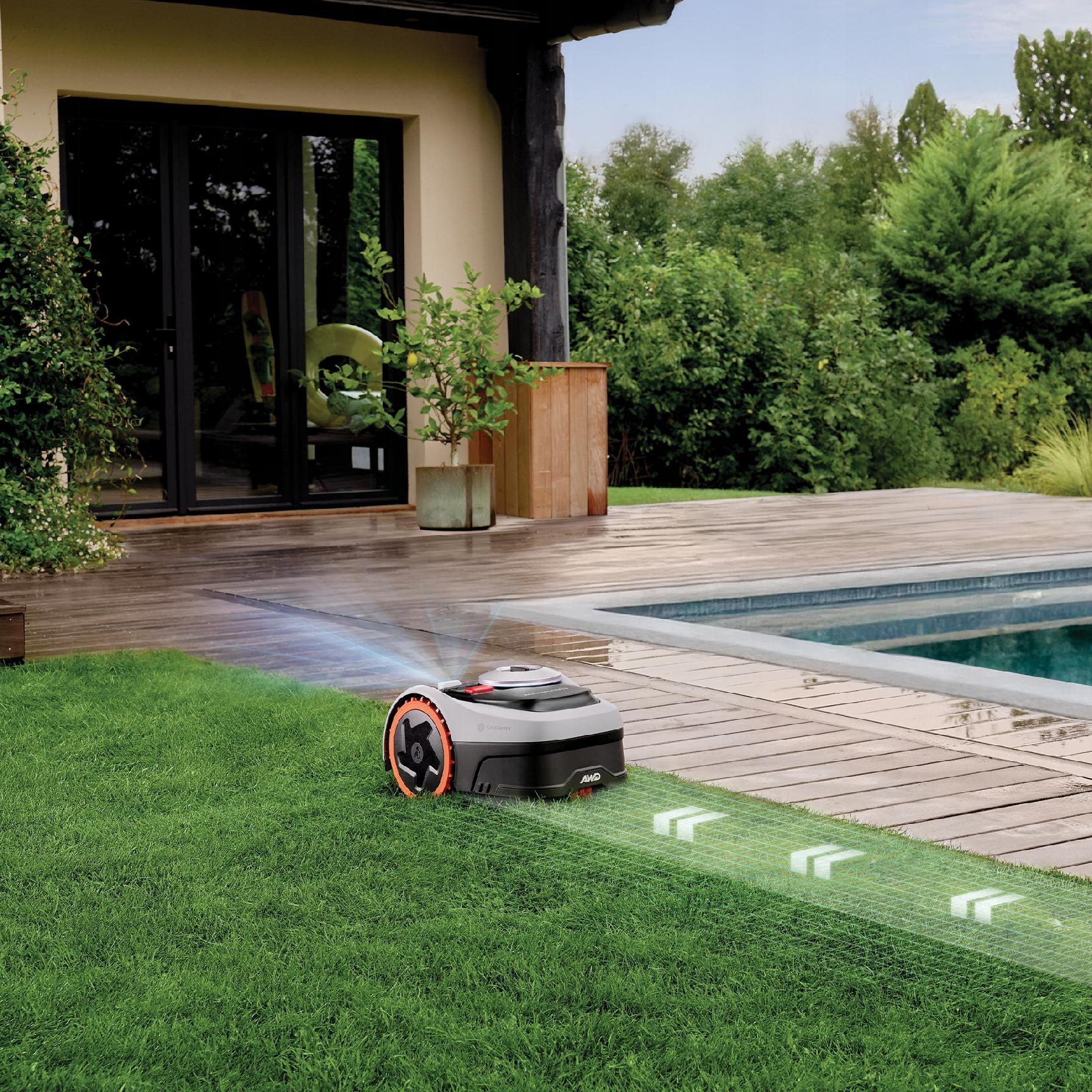 One-Click Auto Mapping w Segway Navimow i205E AWD