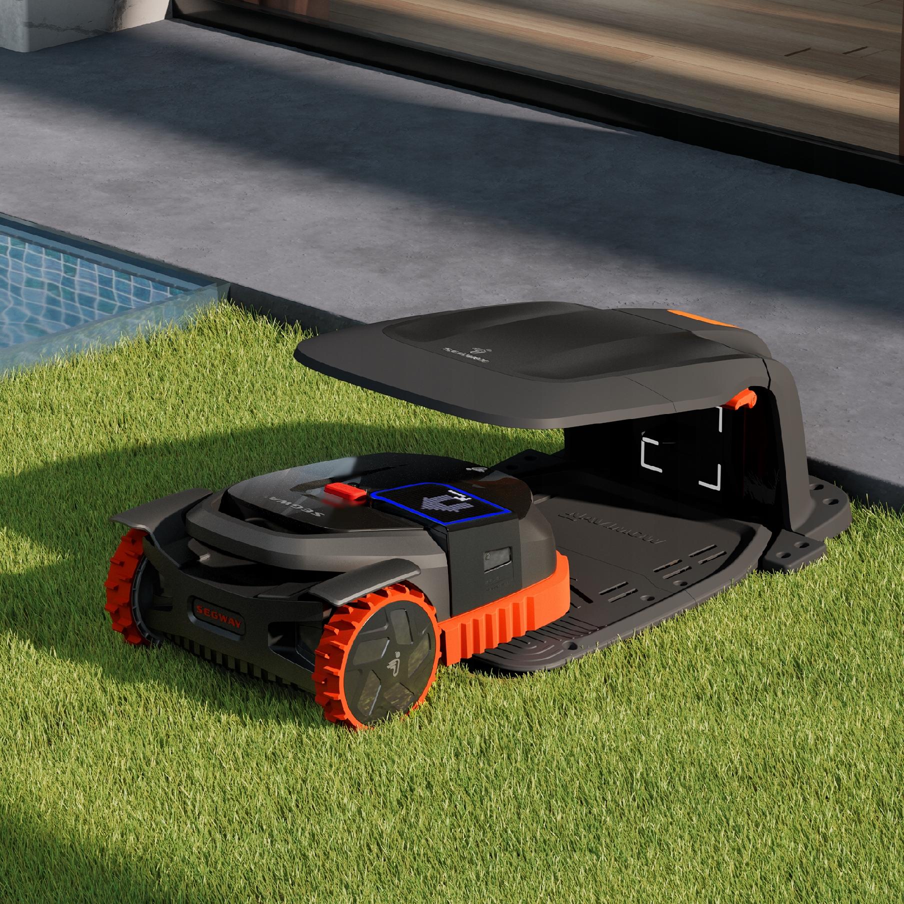 Promocja garaż i ostrza gratis do Segway Navimow X315E