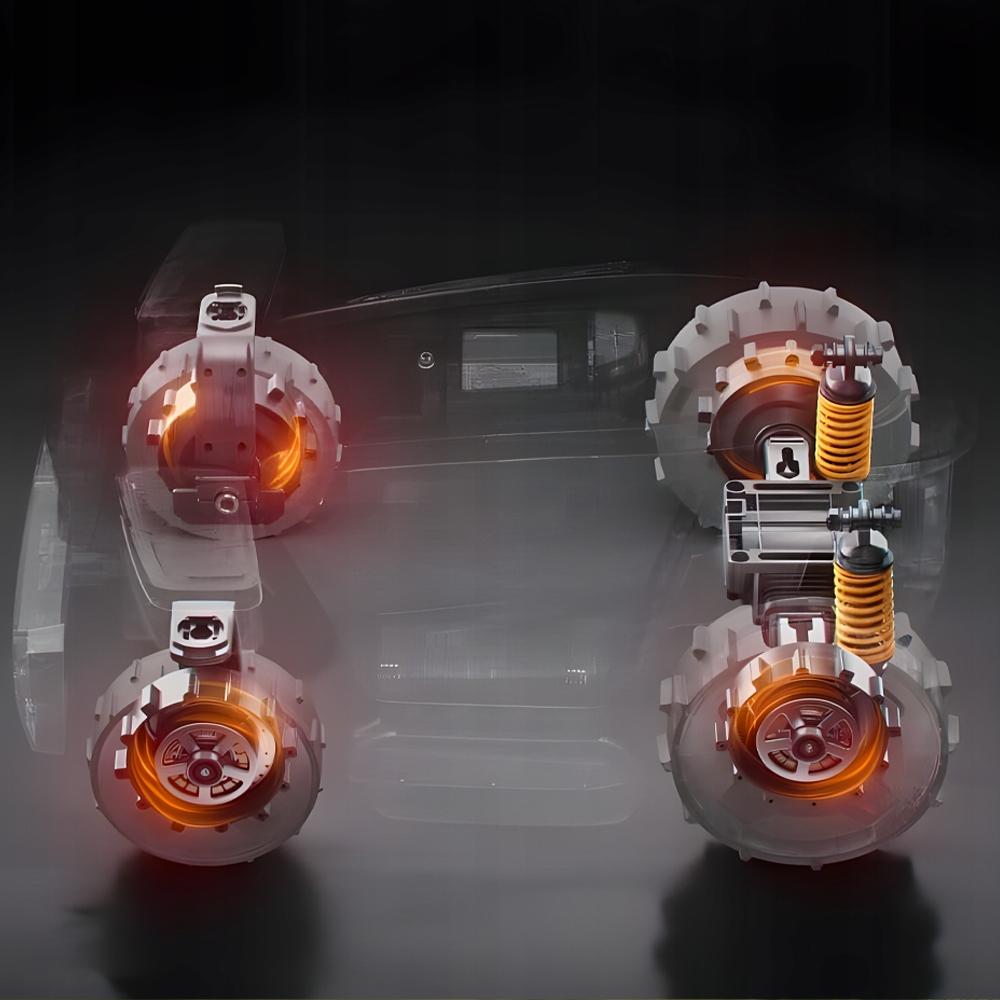 Napęd AWD w Roborock RockMow Z130