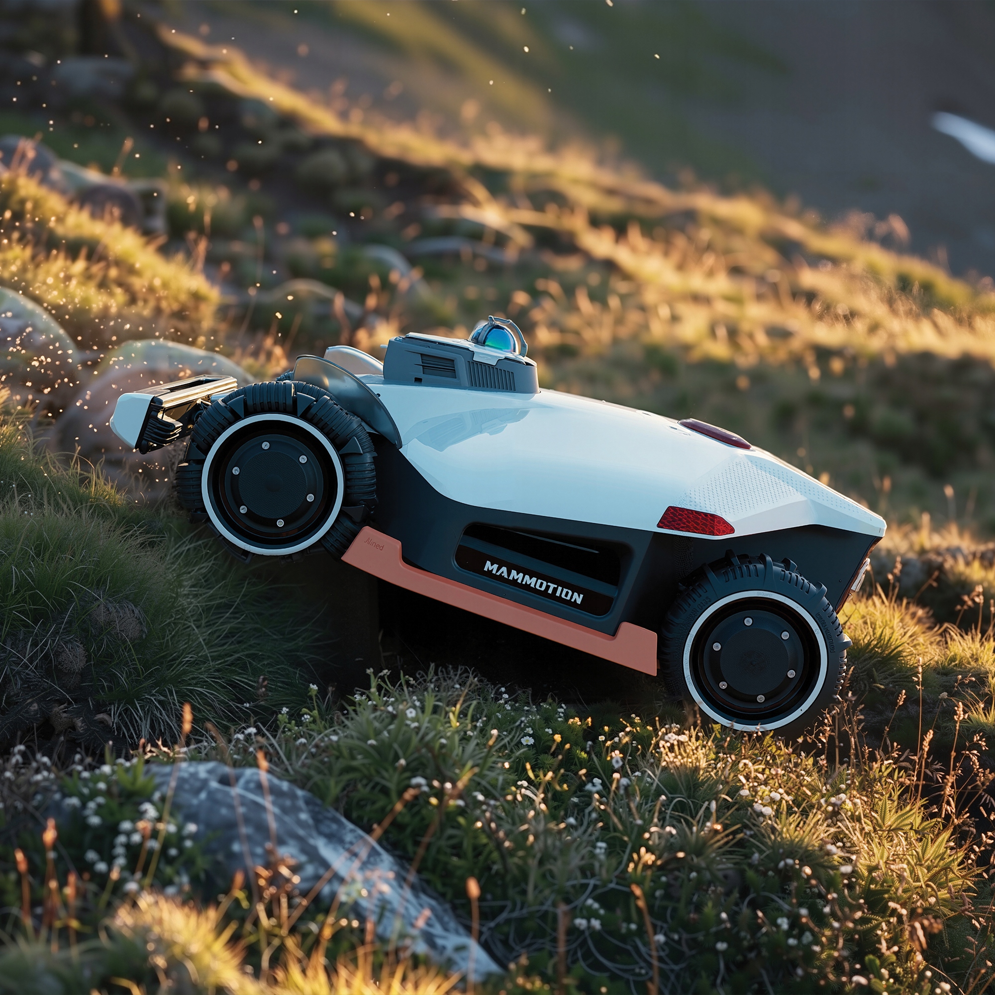 Napęd AWD w Mammotion LUBA 3 AWD 5000