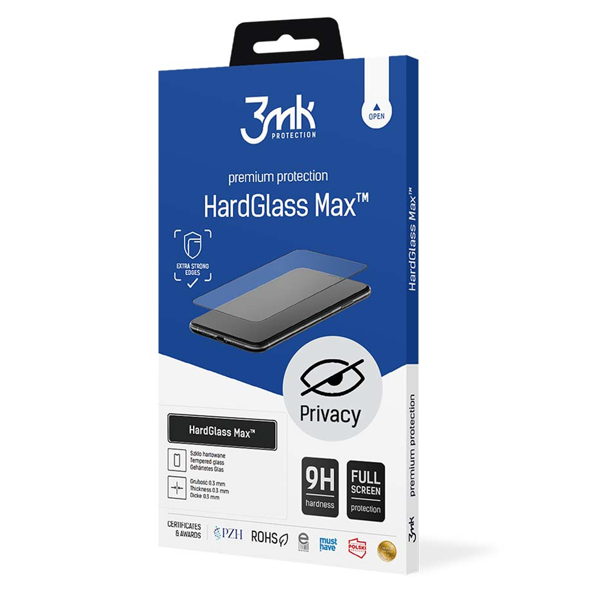 Apple iPhone 11 - 3mk HardGlass Max Privacy Black