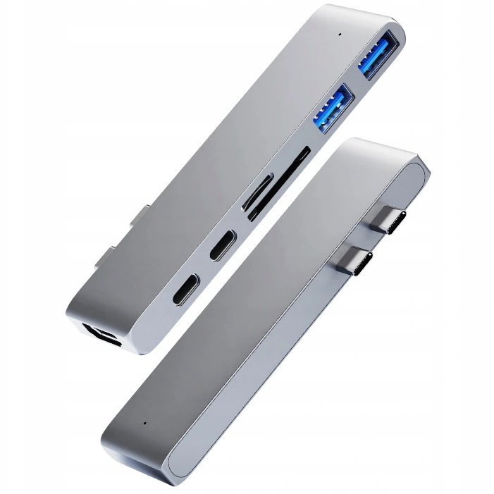 ADAPTER HUB PRZEJŚCIÓWKA USB-C USB THUNDERBOLT HDMI 4K DO MACBOOK PRO AIR