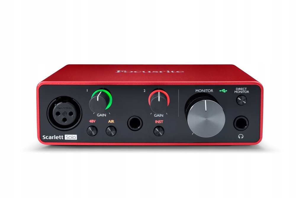コムギ(Focusrite scarlett solo gen.3) Focusrite Scarlett Solo 3Rd Gen +Ableton +Protools Focusrite