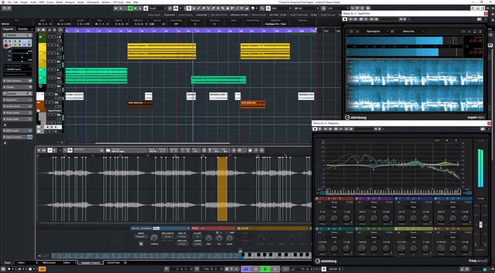 Instrument editare audio vizuala, Cubase Artist 11, Steinberg, 192