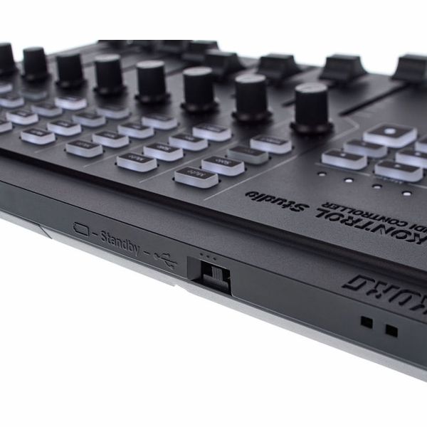Controler MIDI KORG nanoKONTROL Studio, wireless, negru