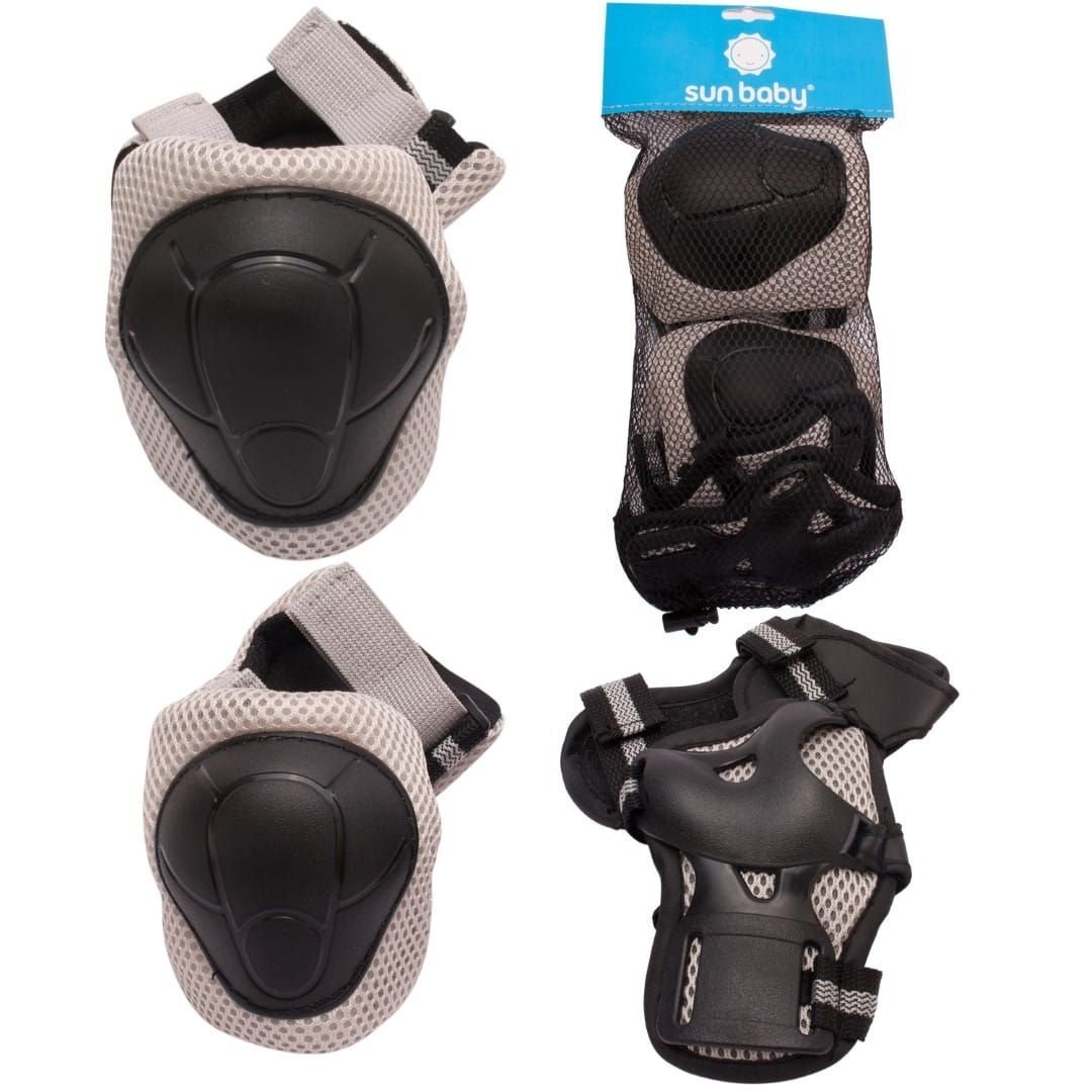 Сив комплект детски протектори Sun Baby Tracker
