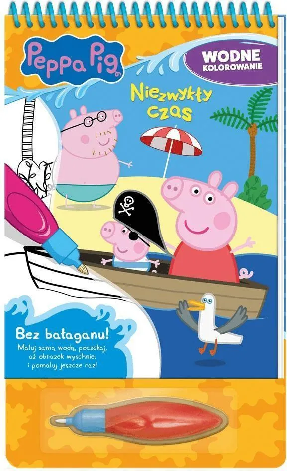 Zdjęcie produktu Peppa Pig. Wodne kolorowanie. Niezwykły czas. Wielokrotnego użytku