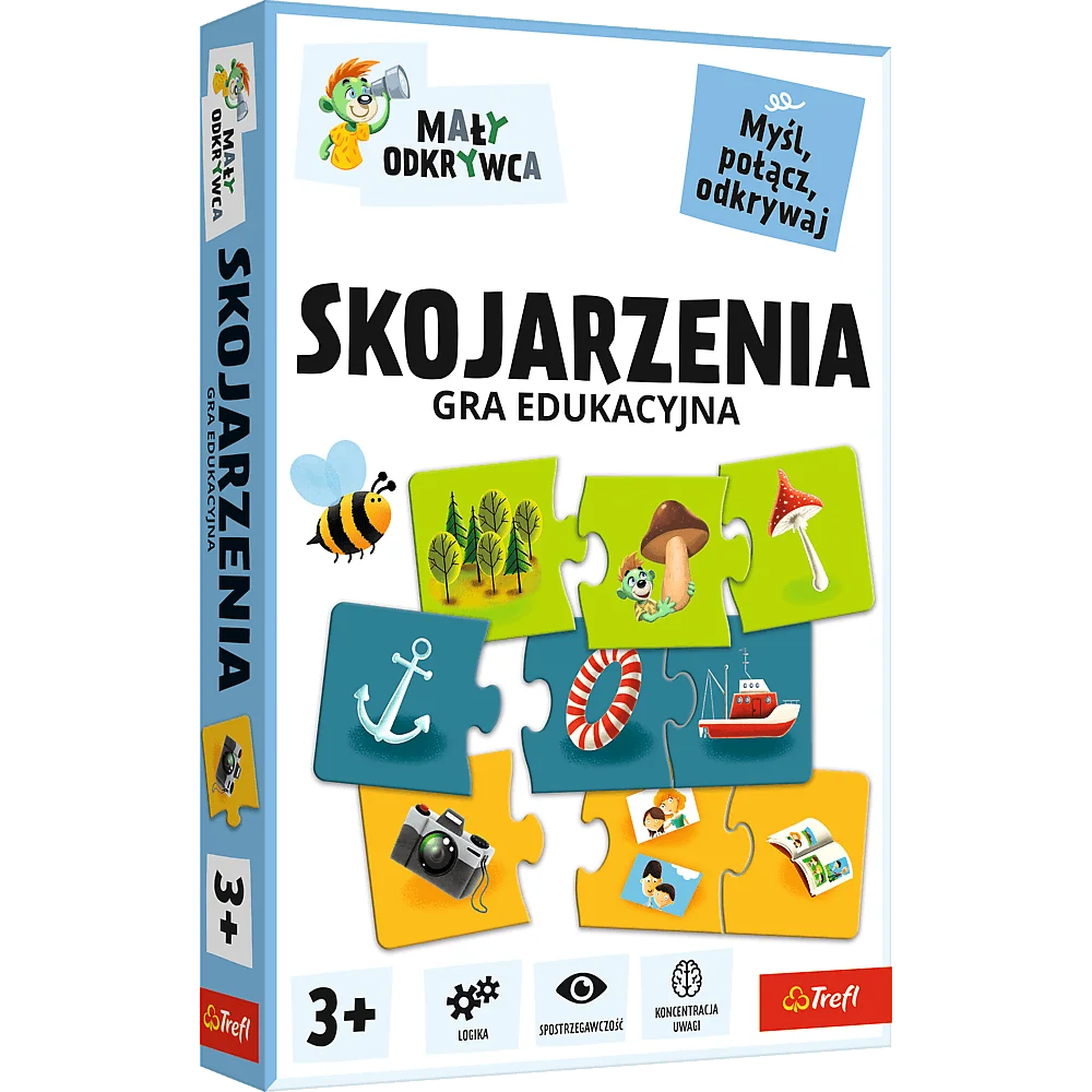 Zdjęcie produktu Mały odkrywca - Skojarzenia  Gra Edukacyjna TREFL