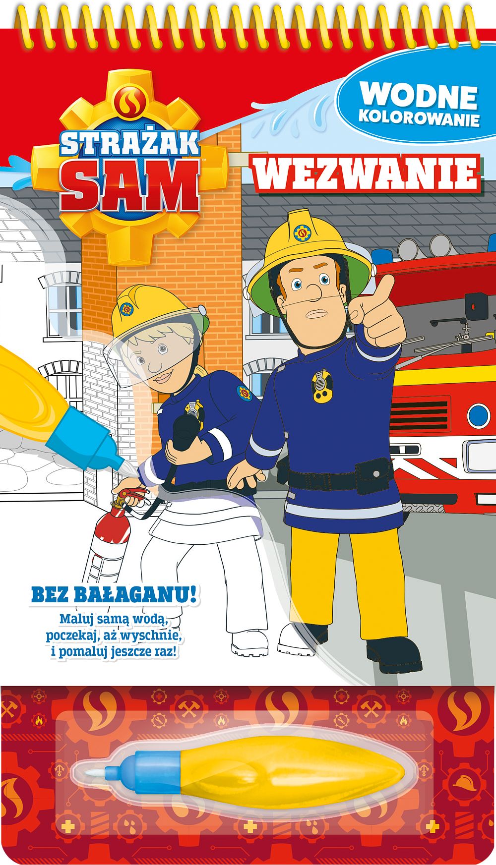 Zdjęcie produktu Strażak Sam. Wodne kolorowanie. Pilne wezwanie