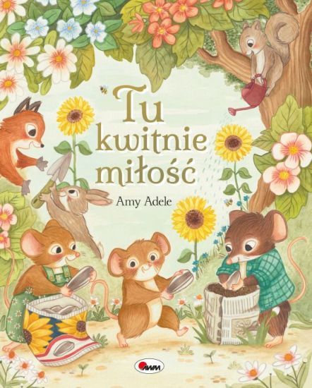 Zdjęcie produktu KSIAZECZKA 215X275 OPR TW TU KWITNIE MILOSC AWM