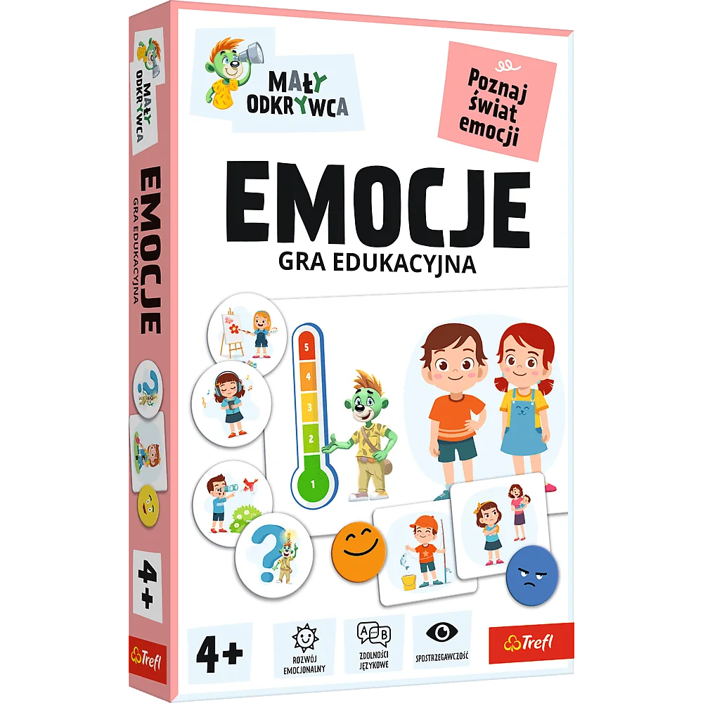 Zdjęcie produktu Mały odkrywca - Emocje Gra Edukacyjna TREFL