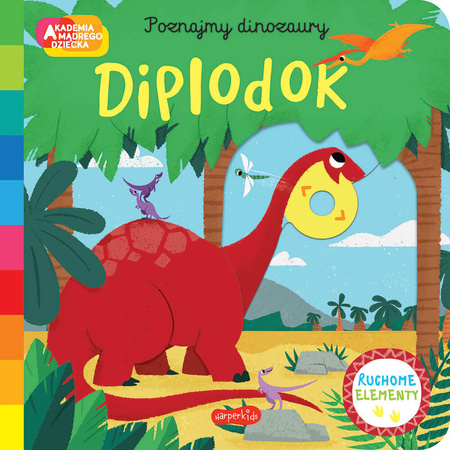 Zdjęcie produktu Diplodok. Akademia Mądrego Dziecka. Poznajmy dinozaury