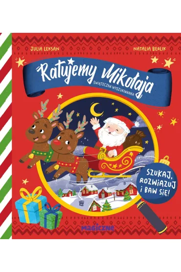 Zdjęcie produktu Ratujemy Mikołaja. Świąteczna wyszukiwanka