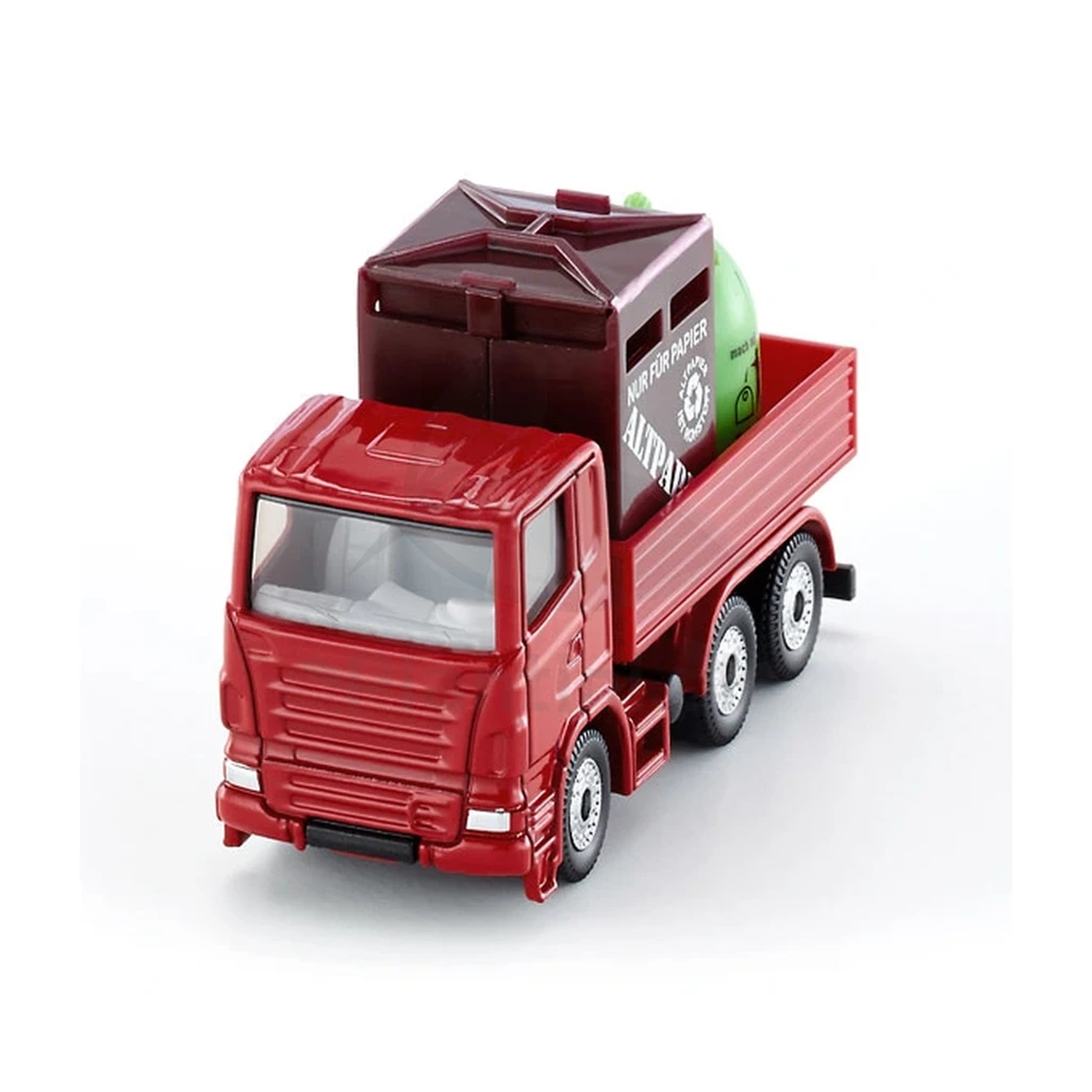 Zdjęcie produktu SIKU 0828 Ciężarówka z Pojemnikiem na odpady metal