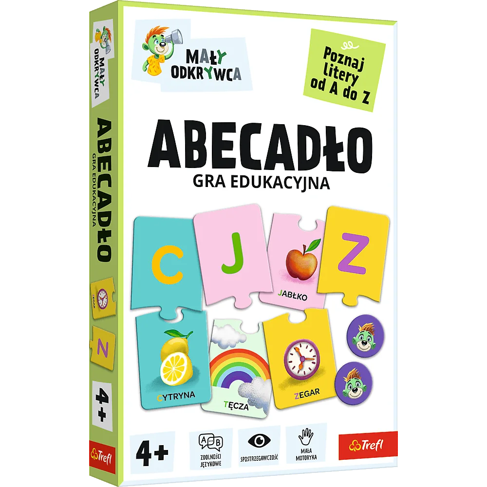 Zdjęcie produktu Mały odkrywca - Abecadło  Gra Edukacyjna TREFL