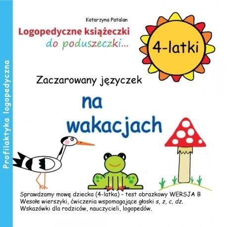 Zdjęcie produktu Zaczarowany języczek na wakacjach. Logopedyczne książeczki