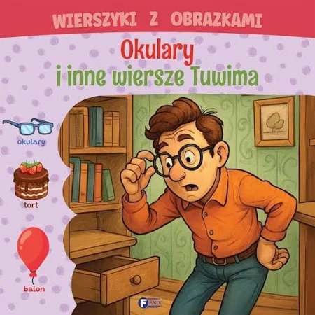 Zdjęcie produktu Wierszyki z Obrazkami - Okulary i inne wiersze Tuwima Twardostronnicowa