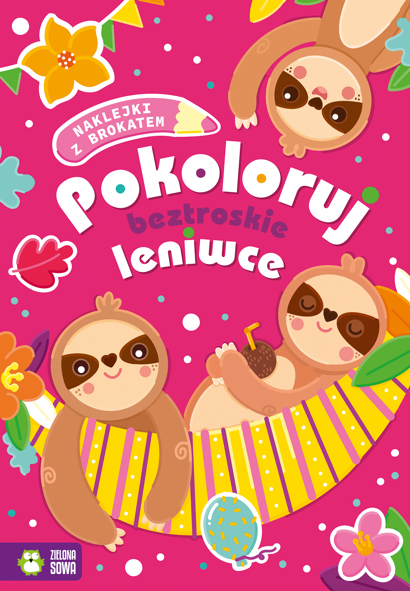 Zdjęcie produktu Pokoloruj beztroskie leniwce