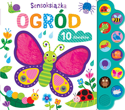 Zdjęcie produktu KSIĄŻKA SENSORYCZNA OGRÓD