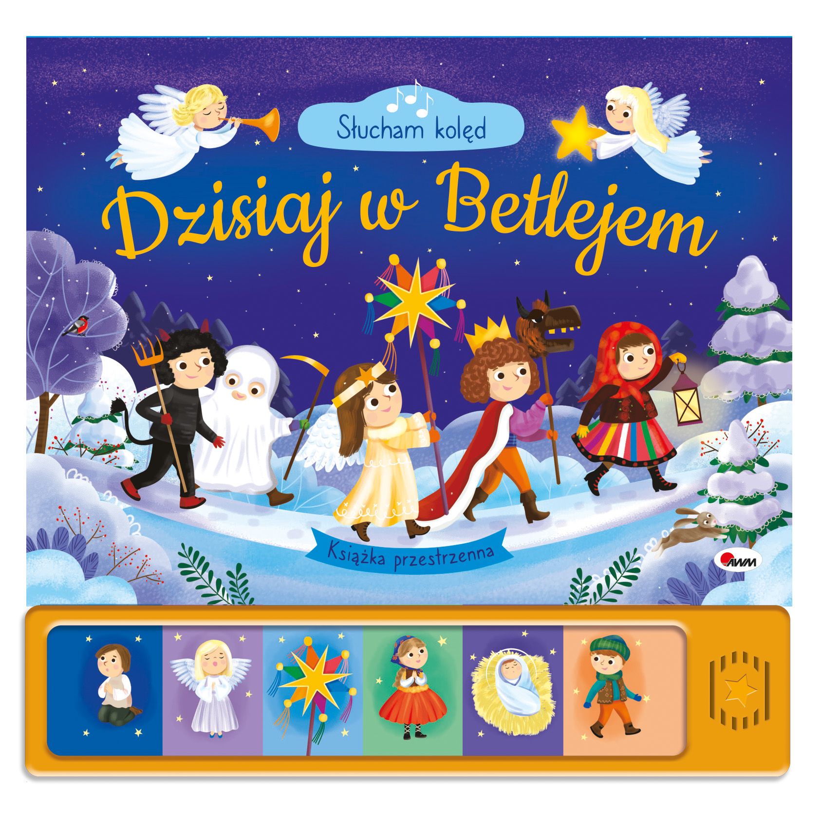 Zdjęcie produktu SŁUCHAM KOLĘD DZISIAJ W BETLEJEM KSIĄŻKA DŹWIĘKOWA Z KOLĘDAMI