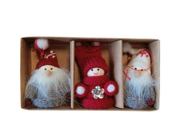 Zdjęcie produktu Zawieszki świąteczne skrzaty