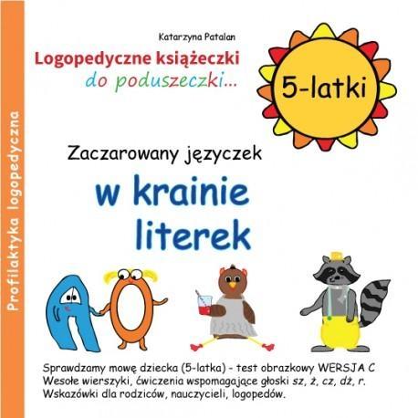 Zdjęcie produktu Zaczarowany języczek w krainie literek. Logopedyczne książeczki
