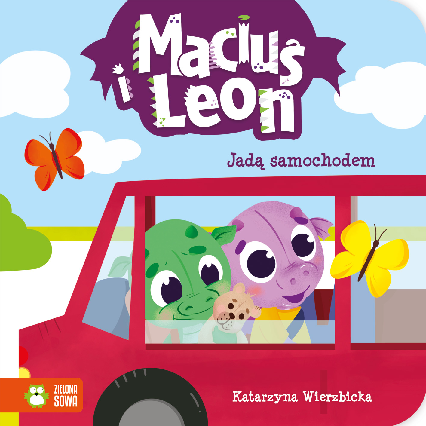 Zdjęcie produktu Maciuś i Leon jadą samochodem