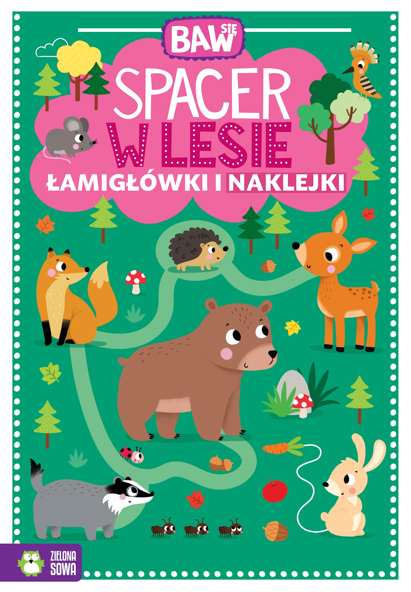 Zdjęcie produktu Baw się - Spacer w lesie Łamigłówki i zabawy