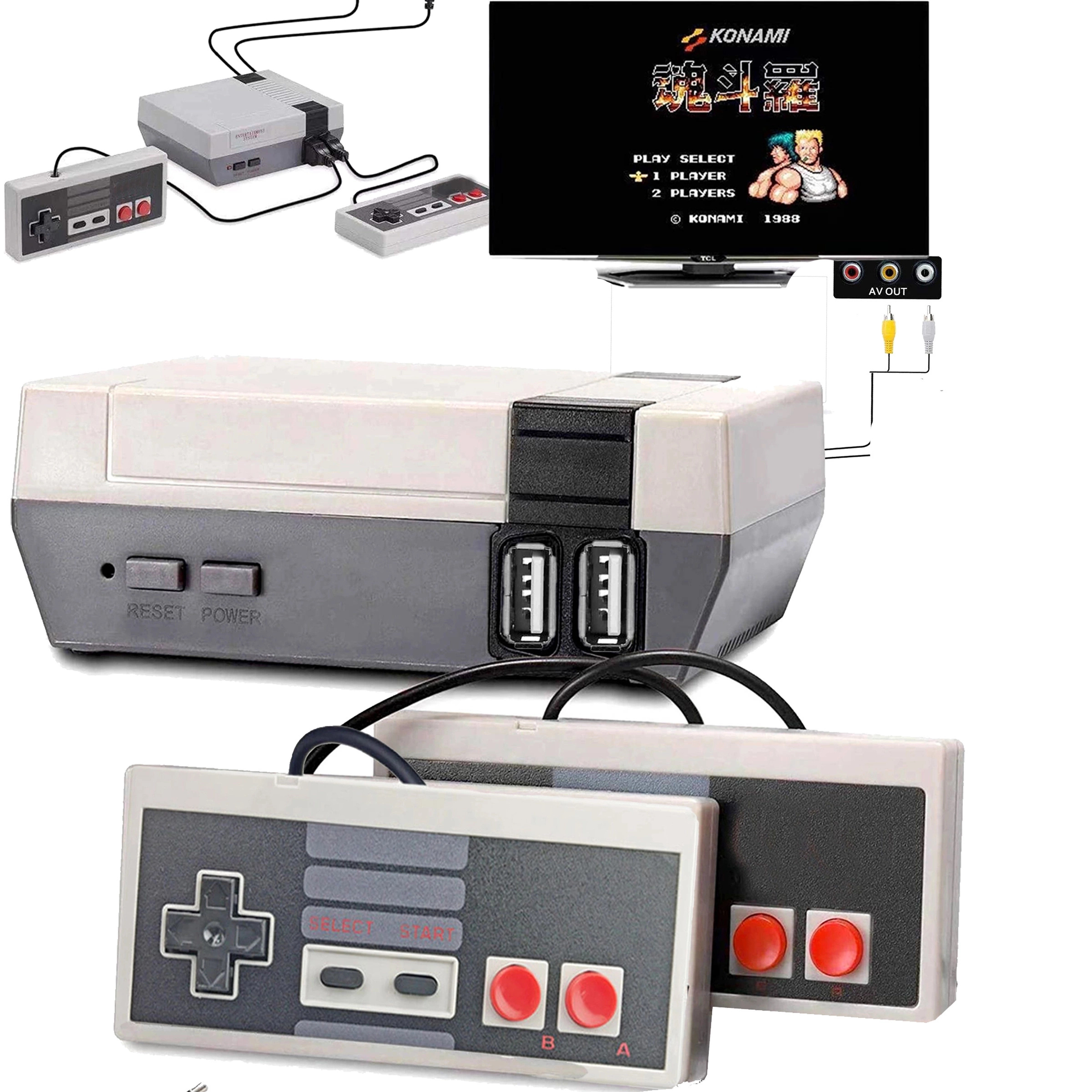 Zdjęcie produktu Retro Konsola  TV  AV 2 Pad 620 Gier