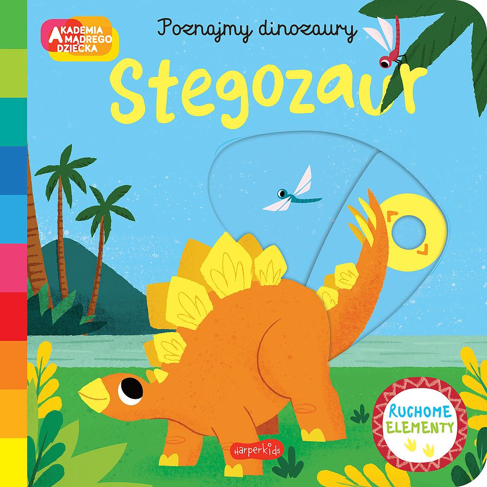 Zdjęcie produktu Stegozaur. Akademia mądrego dziecka. Poznajmy dinozaury