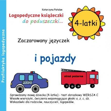 Zdjęcie produktu Zaczarowany języczek i pojazdy. Logopedyczne książeczki