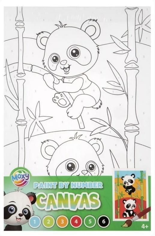 Zdjęcie produktu Malowanie po numerach Panda